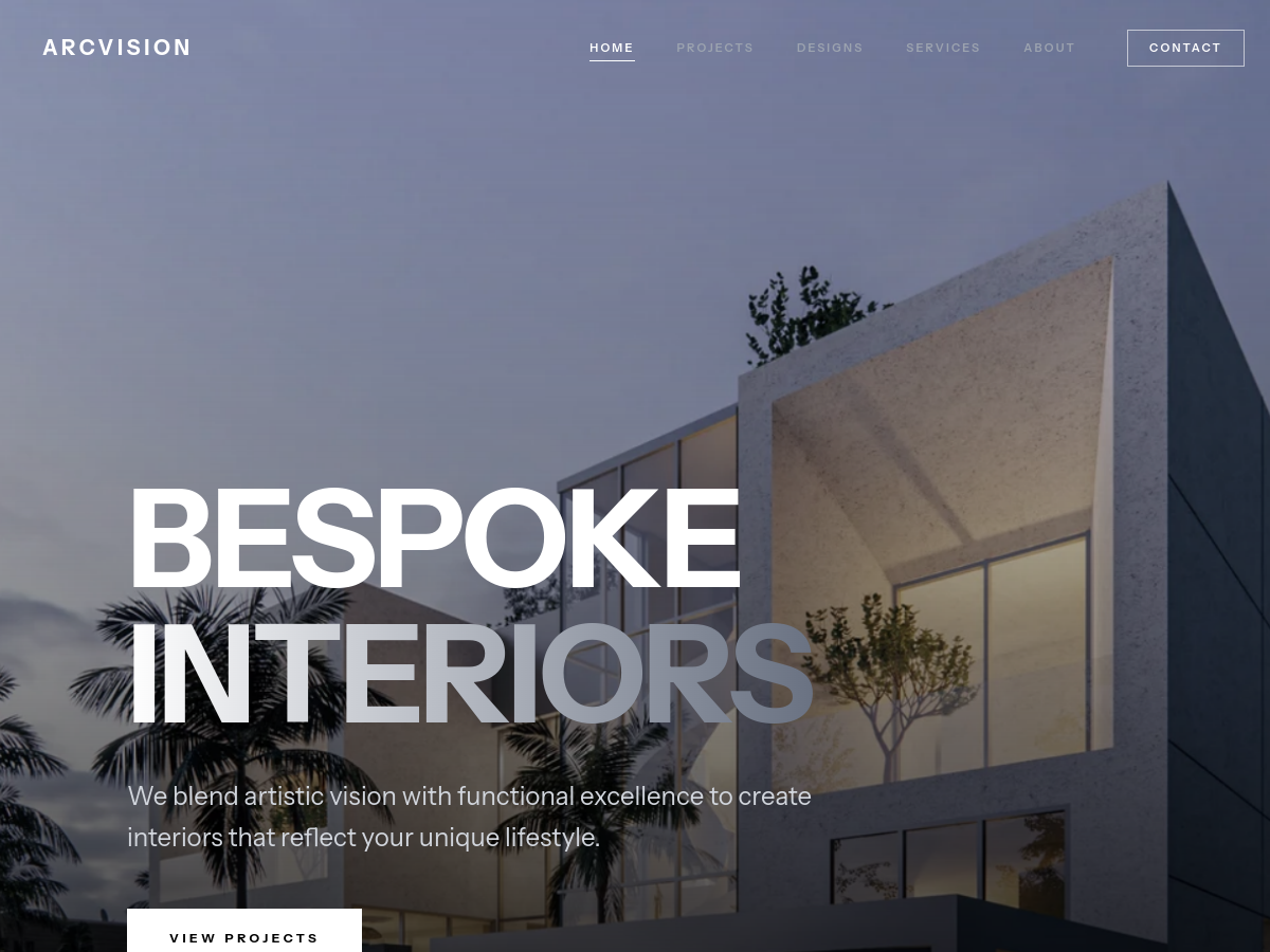 Architecture Studio live website screenshot